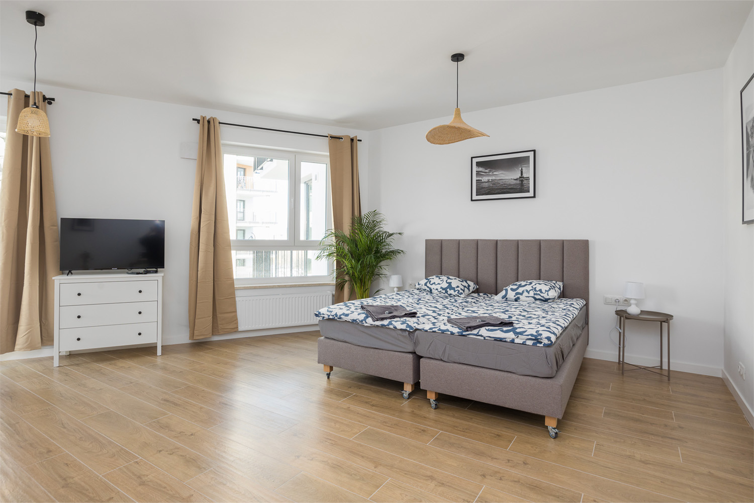 Apartament z balkonem