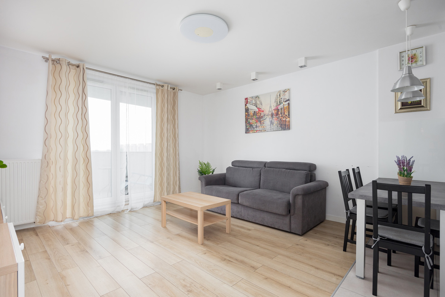 Apartament z 1 sypialnią