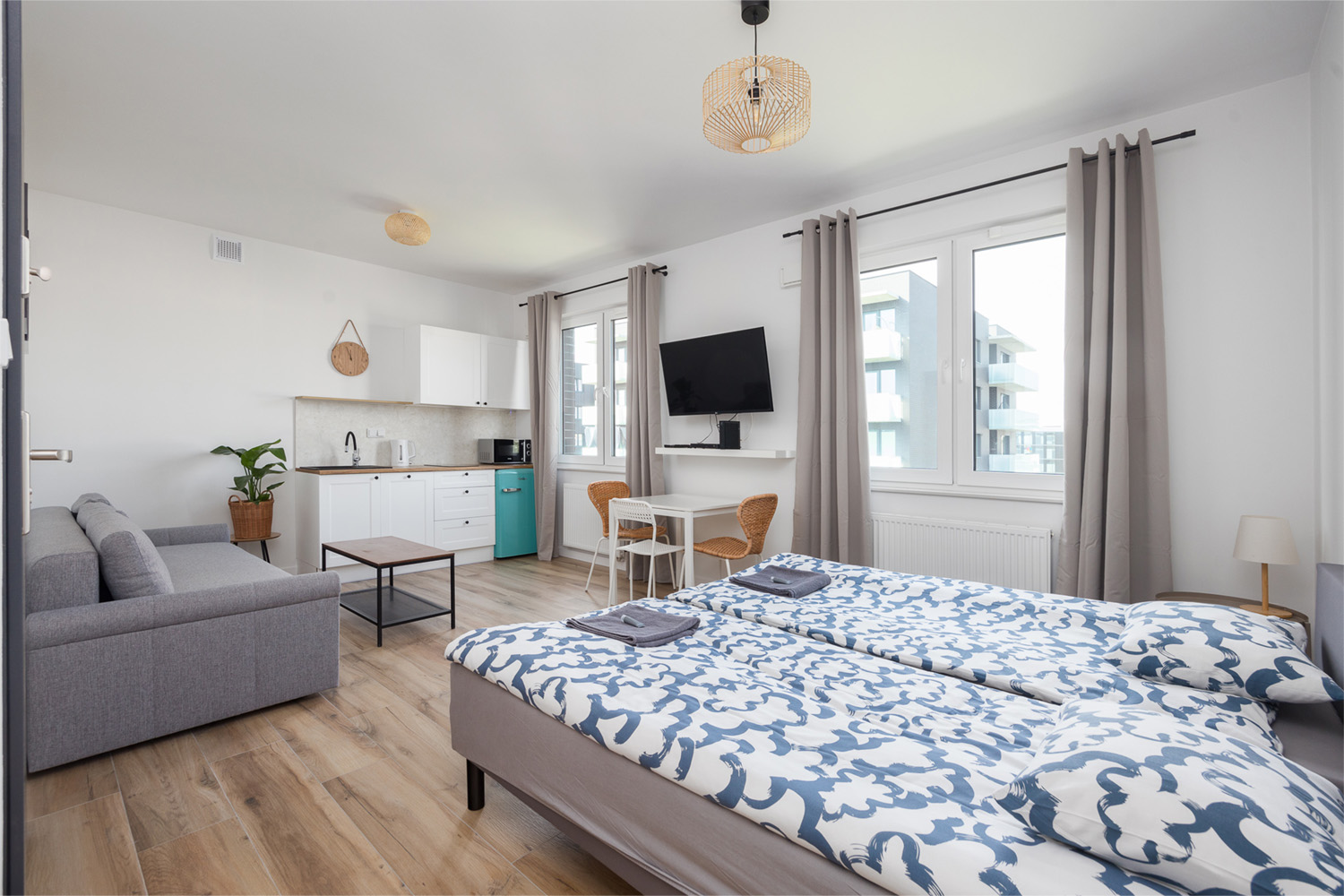 Apartament z 1 sypialnią